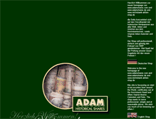 Tablet Screenshot of adamshares.com